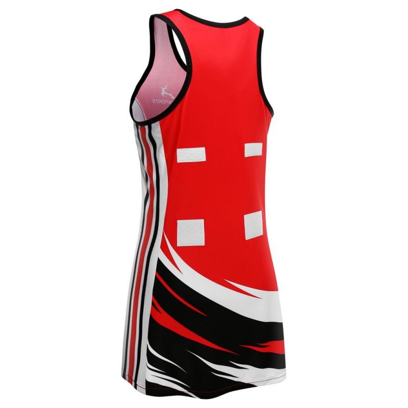 NETBALL A-LINE DRESS-N11RBW