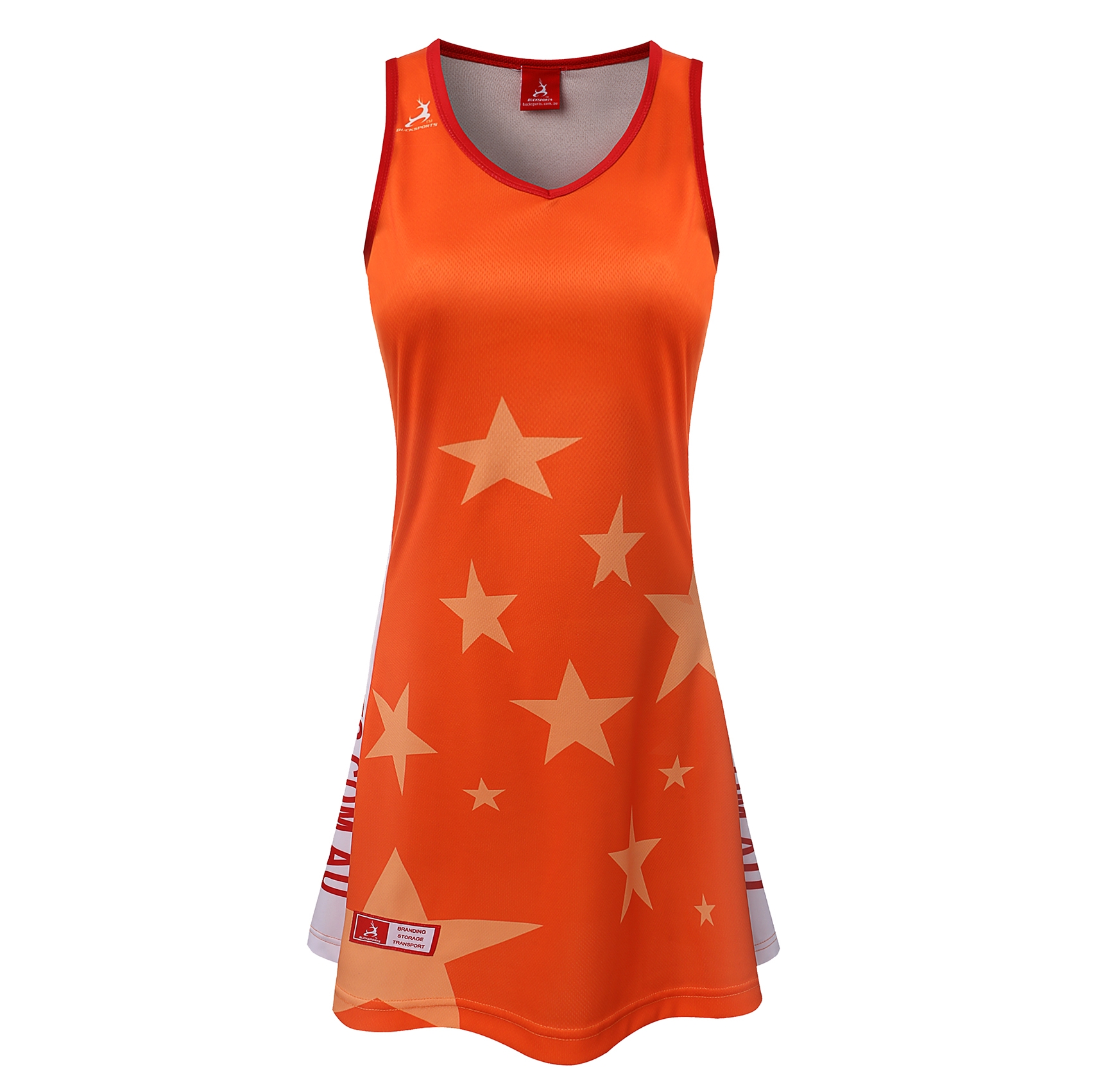 NETBALL A-LINE DRESS-N11YBO