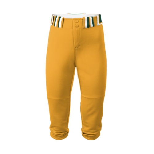 baseball pant yellow white