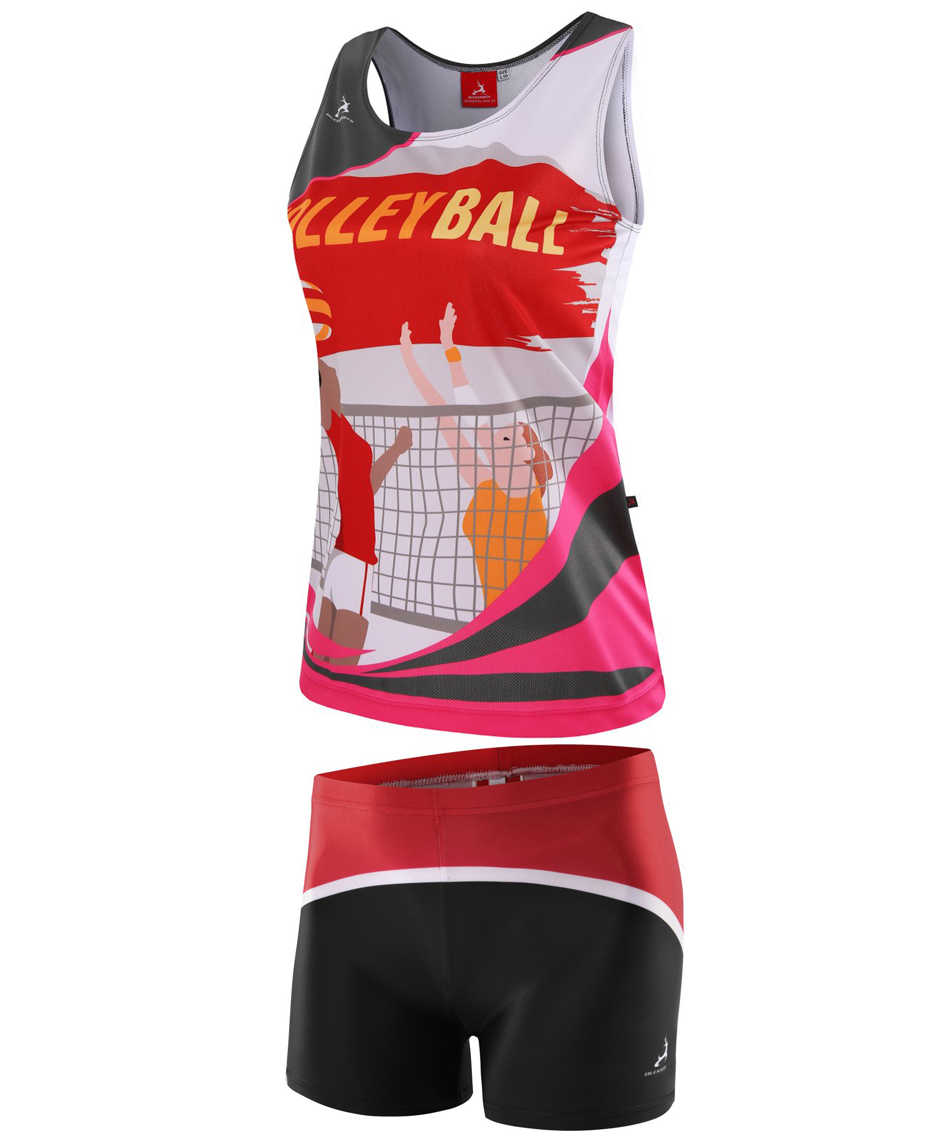 VOLLEYBALL JERSEY-SUBLIMATED-L03L06PWG2