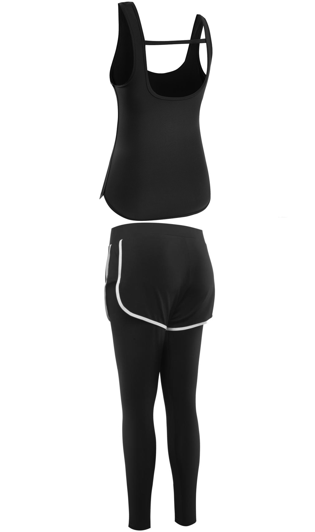 JOGGER CLOTHING-LADY TWIN PIECE-C82894BW1