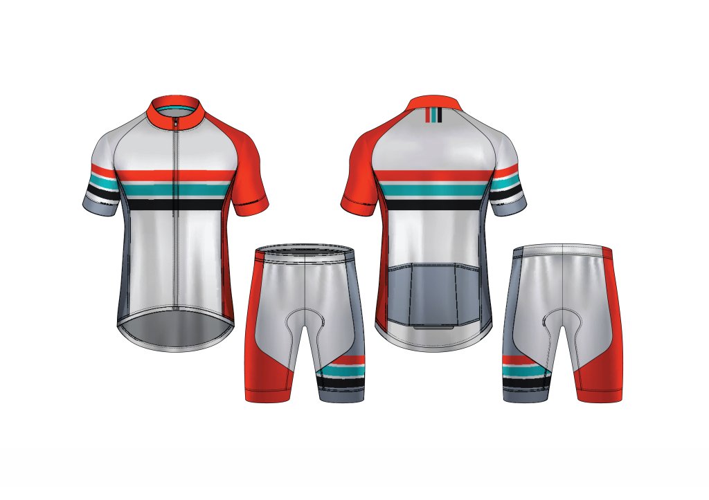 cycling shirt design template