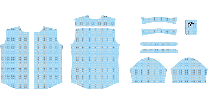 shirt design layout
