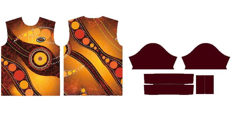 aboriginal polo design layout