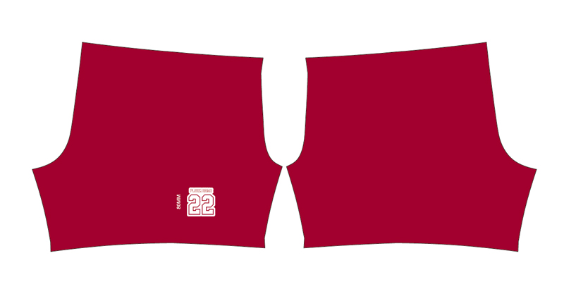 volleyball shorts 2022 design layout