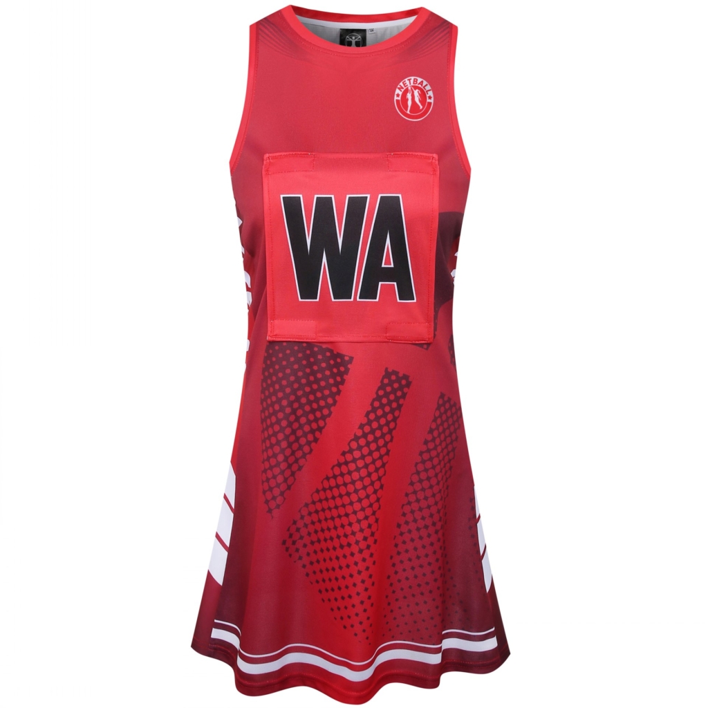 NETBALL A LINE DRESS LENGTHEN 2022-N11RBW3